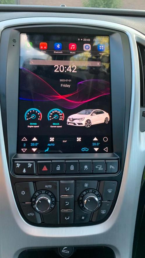 Opel Astra J tesla unit android radio. 4g 64g. Met eco knop