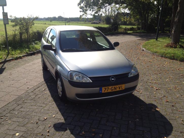 Opel Corsa 1.0 12V 3D 2001 Grijs 61849 km