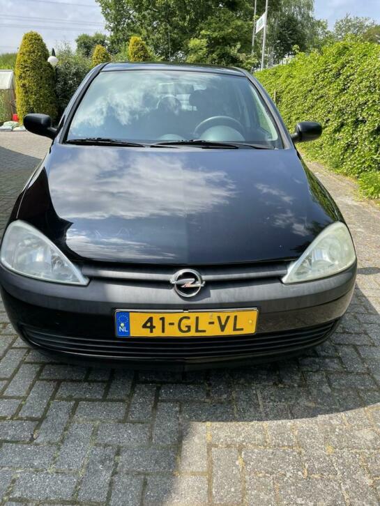 Opel Corsa 1.2 16V 5D 2001 Zwart