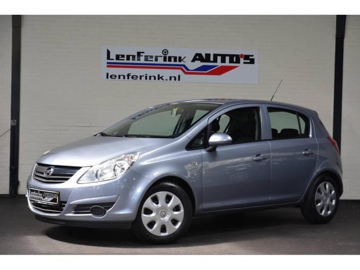 Opel Corsa 1.2 16V 5D 2008 Grijs Airco boekjes 2e eig NAP