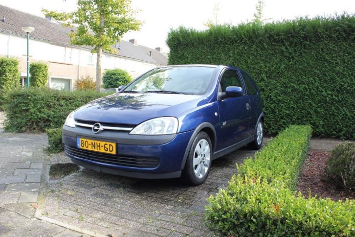 Opel Corsa 1.2 Sport 16V 3D 2003 Blauw