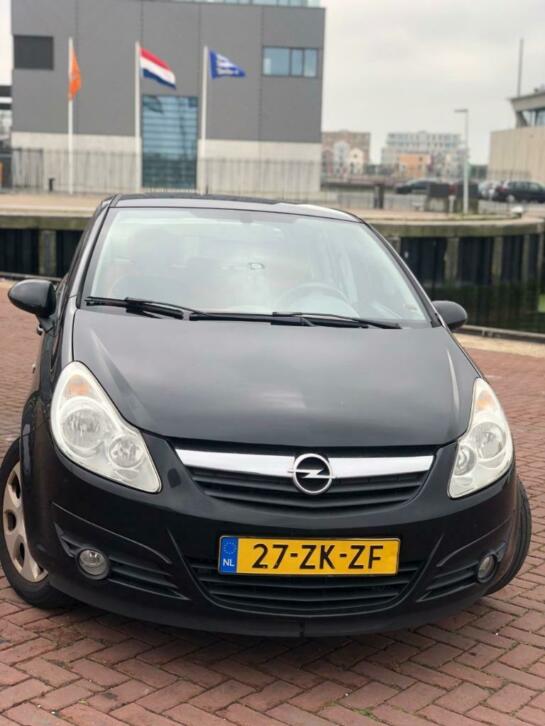 Opel Corsa 1.4 5D 2008 Sport Uitvoering Rood Zwart APK Nieuw