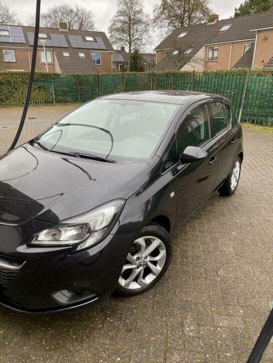 Opel Corsa 1.4 66KW90PK 5D 2015 Zwart INCL WINTERBANDEN