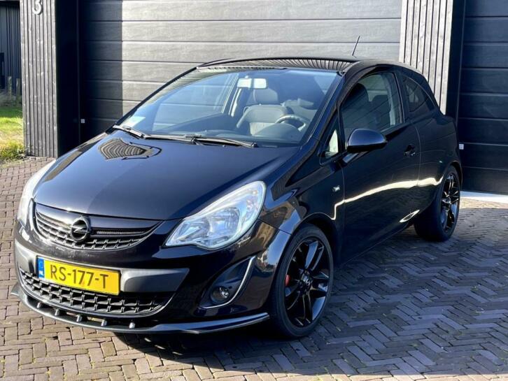 Opel Corsa 1.4 Ecotec 3D 2011 Zwart