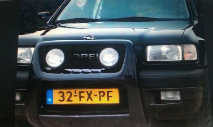 Opel Frontera 2.2 16V Wagon 2000 Zwart