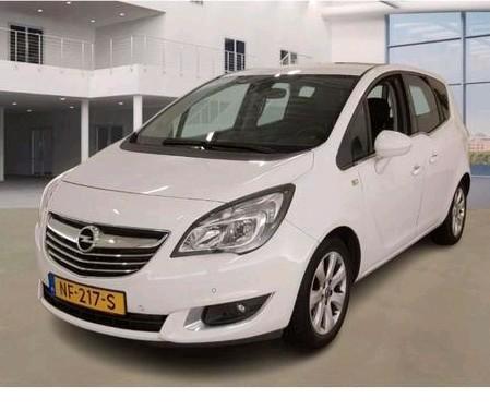 Opel Meriva 1.4 74KW 2017 Wit - NAP- Navigatie, Bluetooth,