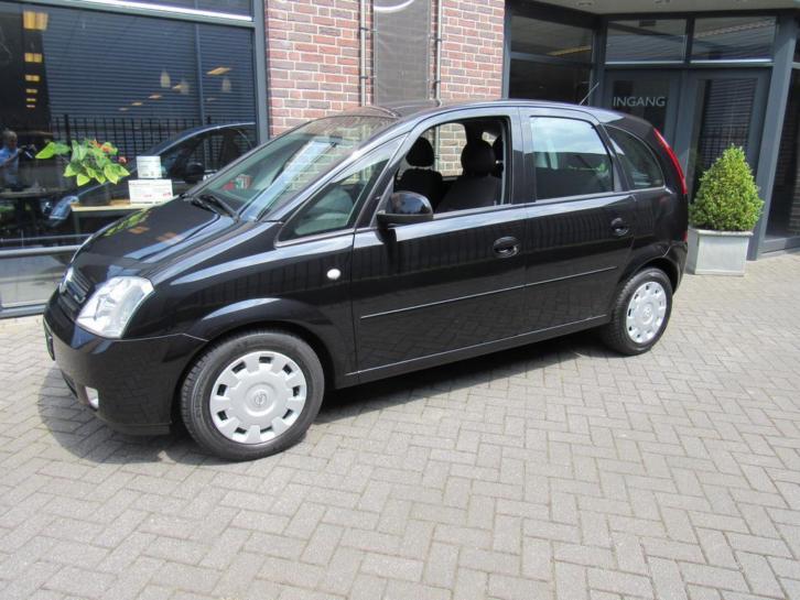 Opel Meriva 1.6 16V 2003 Zwart Cosmo