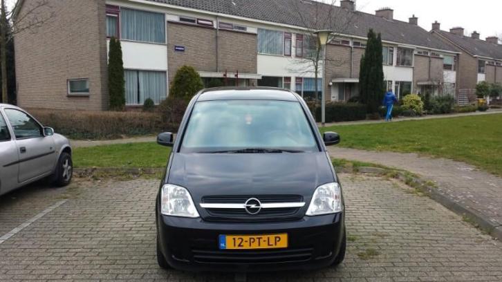Opel Meriva 1.6 16V 2004 Zwart  Ideale gezins auto