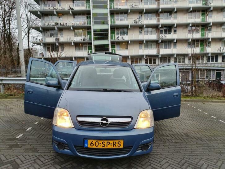 Opel Meriva 1.6 16V 77KW Easytronic 2006 Blauw Heel Goedkoop