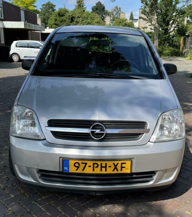 Opel Meriva 1.6 bj 2004 Grijs. Met NAP prijs onderhandelbaar