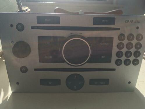 Opel Meriva radio cd speler