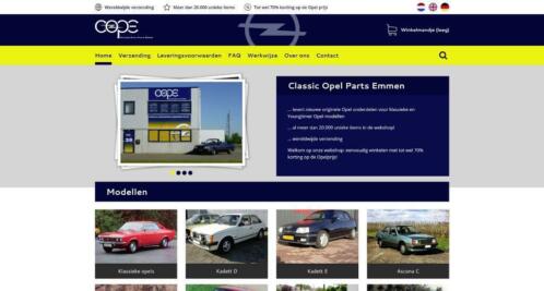 Opel onderdelen specialist COPEparts NIEUWE WEBSHOP ONLINE