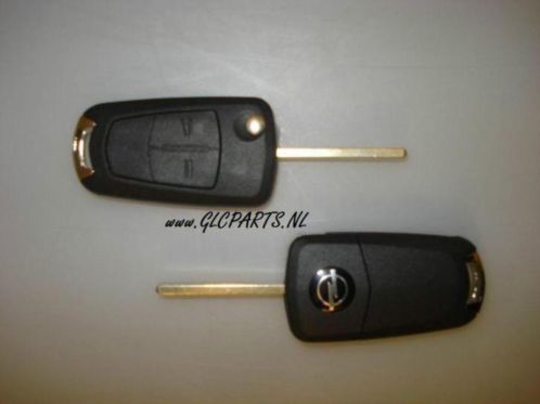 Opel sleutel klap sleutel 2 of 3 knop vervangt de orginele