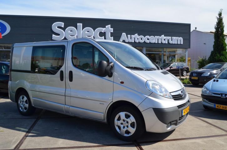 Opel Vivaro 2.0 Cdti 66KW E4 2.9T L1H1 DUBBEL CABINE NAVI