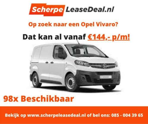 Opel Vivaro Diesel Elektrisch  Automaat  Handgeschakeld