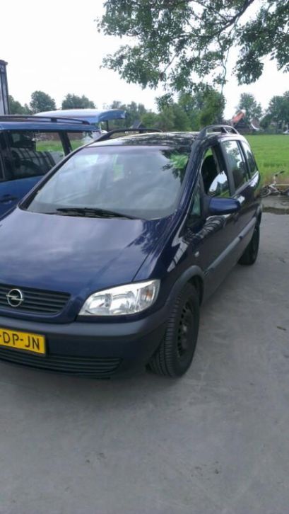 Opel Zafira 1.6 16V 1999 Blauw