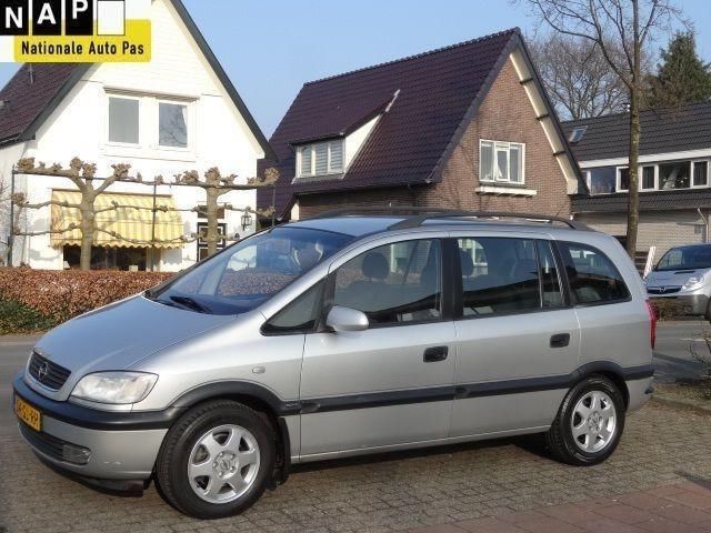 Opel Zafira 1.6-16V Elegance Airco lm velgen  (bj 2001)