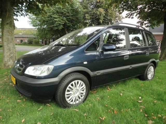 Opel Zafira 1.8 16V AUTOMAAT 2001 Blauw