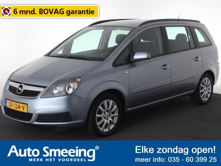 Opel Zafira 1.8 ENJOY Elke Zondag Open