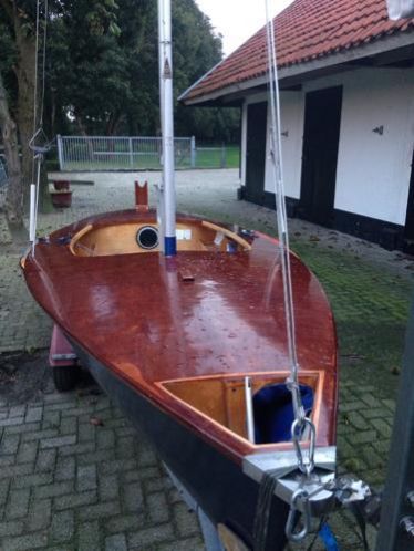 Open zeilboot , Jan van Gent , wedstrijdsport 