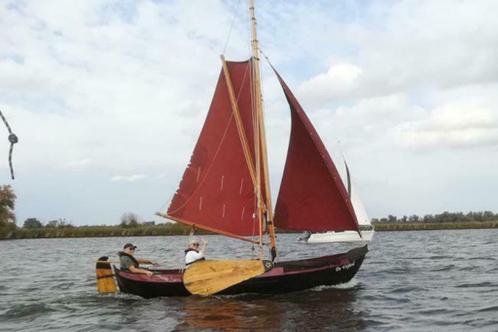 open zeilboot, platbodem, Hollandse Boot