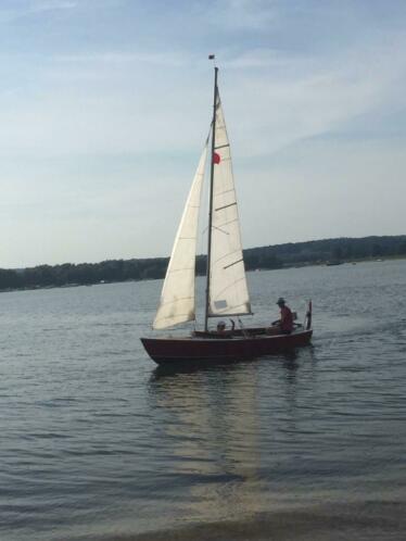 Open zeilboot Spanker (Flying Arrow)