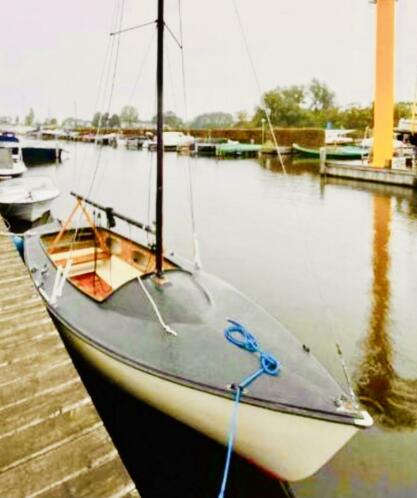 Open Zeilboot Stockpaert incl BBM, slot amp afdekzeil