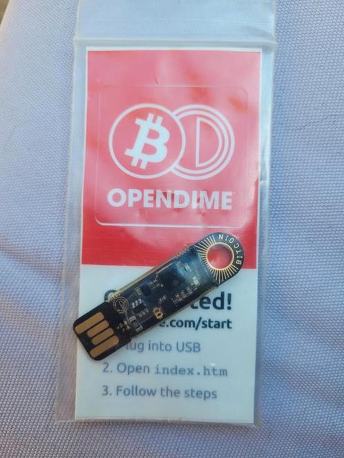 Opendime bitcoin credit stick wallet