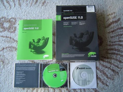 OpenSUSE 11.0 engels talig software pakket met installatie h