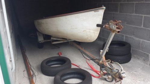 Opknap boot met trailer