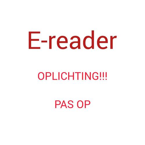 OPLICHTING verkoop E reader