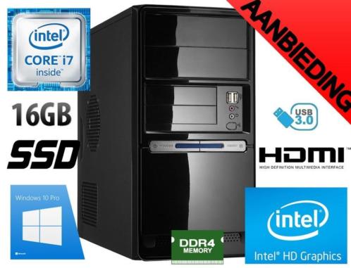 OPOP Core i7 6700 240SSD  1.0TB  16GB DDR4  WIN 10 PRO