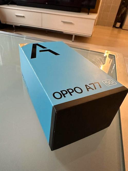 OPPO A77 5G 128 gb kleur blauw geseald nog in doos