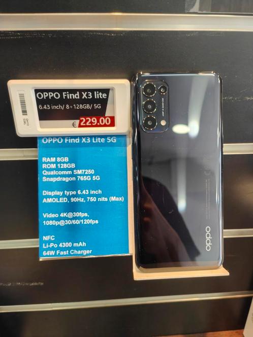 OPPO Find X3 Lite 256GB - Nieuw met 1 jaar garantie