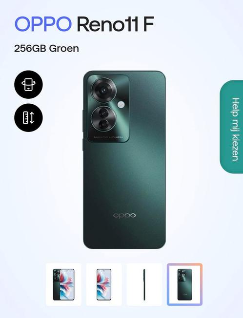 Oppo Reno 11 f green metallic