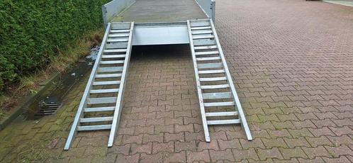 Oprijplaten aluminium.