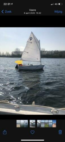 Optimist - startersboot waar je zo mee weg vaart (Zeeland)