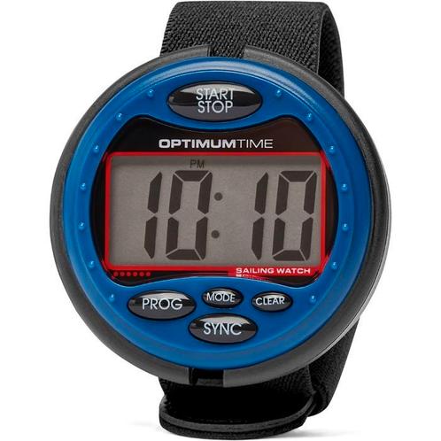 Optimum time zeilsport horloge laatste paar in blauw