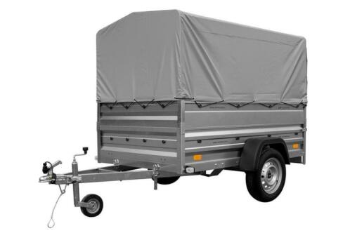 Opvouwbare aanhanger Garden Trailer 205 Unitrailer met opzet