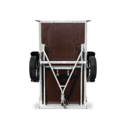 Opvouwbare Humbaur bakwagen - 750 kg bruto laadvermogen  -