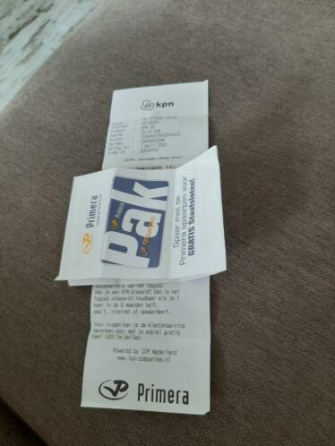 Opwaardeer bon van kpn