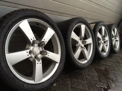 org 18 inch Mazda velgen pirelli winterbanden 5x114,3