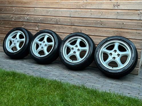 Org Mazda MX-5 NB Enkei 15 inch velgen  zomerbanden