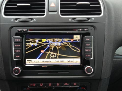 Orgineel Volkswagen RNS 510 C navigatiesysteem met 2015 map