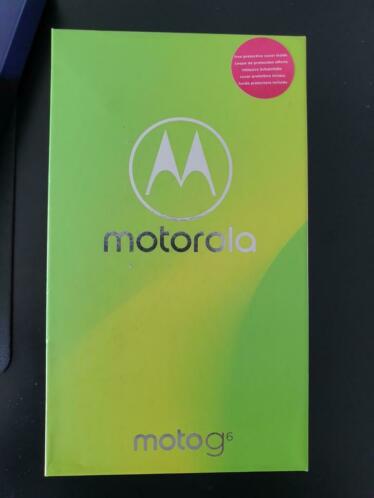 Orginele 2 hoesjes voor Motorola G6