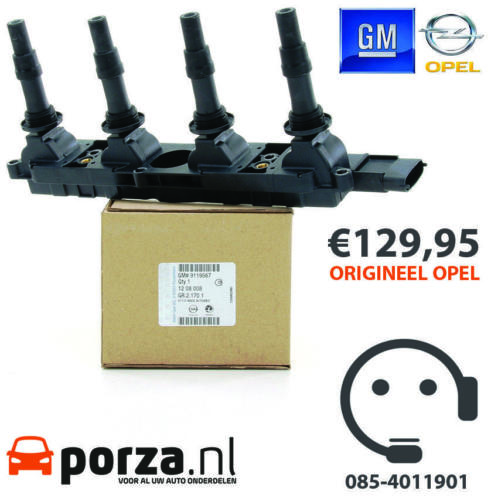 Orginele GM Bobine geschikt voor Opel Astra G amp Saab 1208008