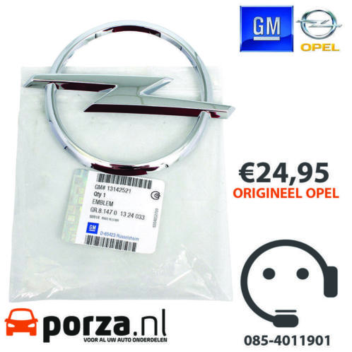 Orginele GM Opel Embleem Logo 1324033 Nieuw