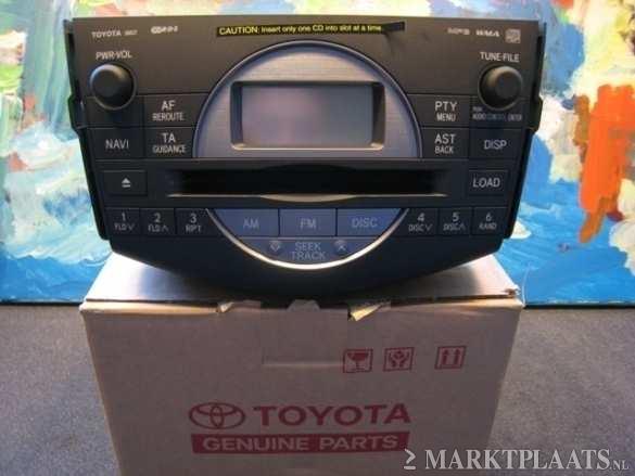 Orginele Toyota rav4 radiocd wisselaar. NIEUW