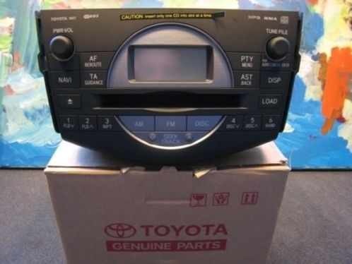 Orginele Toyota rav4 radiocd wisselaar. NIEUW