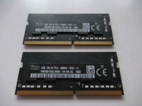 Origineel 8 GB (2x 4 GB) 2666MHz DDR4-geheugen voor IMac